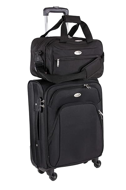 Cabin Go Max 5550 Trolley With Hand Luggage Small Duffle Cabin