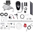 DDBESSIC 100cc Bicycle Motor Kit, 2-Stroke Gas Motor Bike Kit Conversion CDI Upgraded Motorized Bike Kit for Most 26" 28" V Frame Bikes Bicycle Scooter