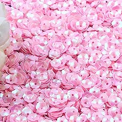 4000pcs 6mm Glitter Flower Bulk Loose Sequins