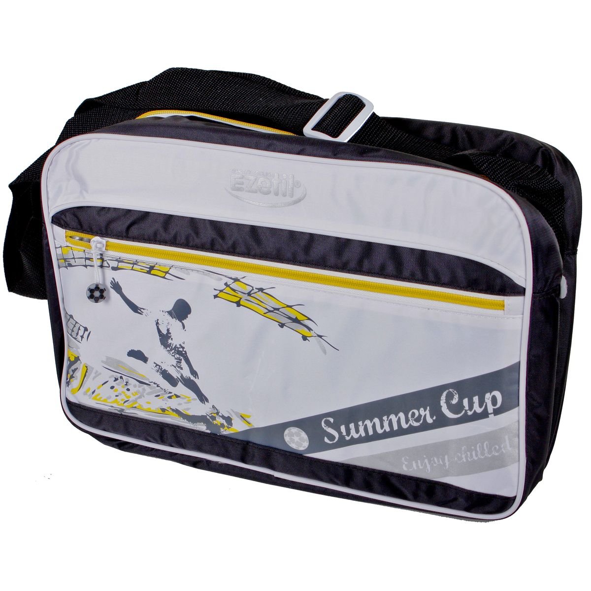 Bolsa nevera con moderno diseño de fútbol y 11 litros.: Amazon.es ...