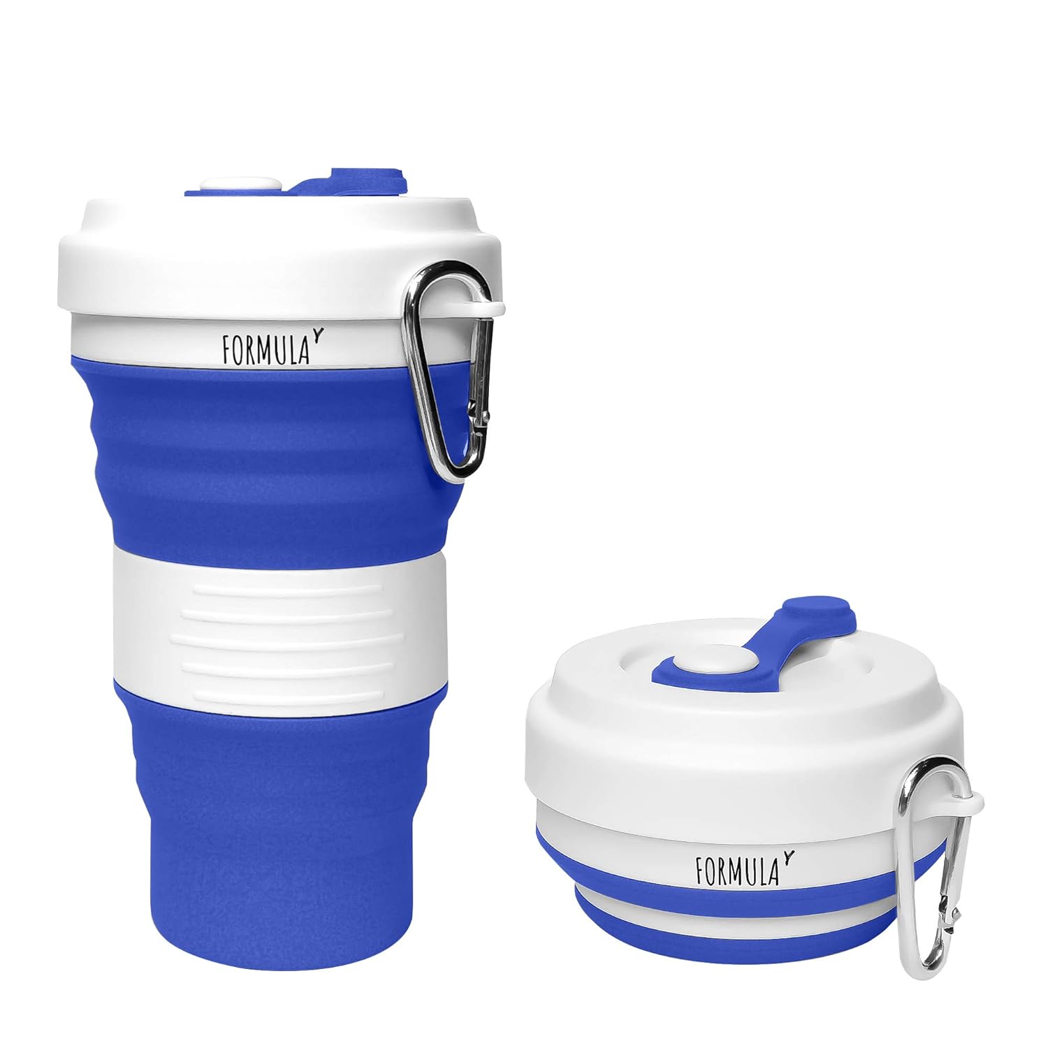 Newsun Silicone Products Co Spill Proof Lid Reusable Folding Travel Mug