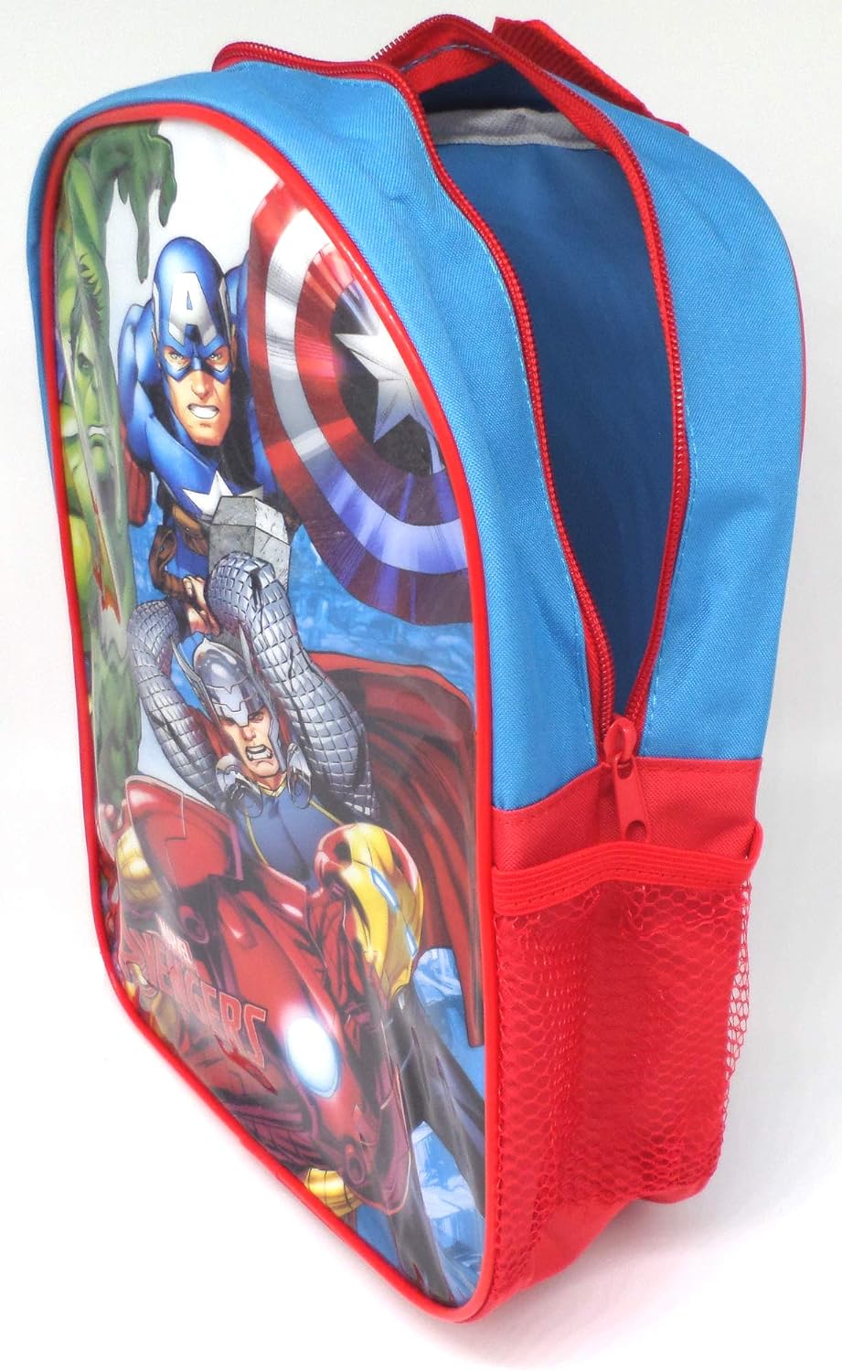 TLD Marvel Avengers Backpack + Coin Purse + Lunch Bag + Bottle + Sandwich Box - Gift Bundle, Large Gift Set - Image 3