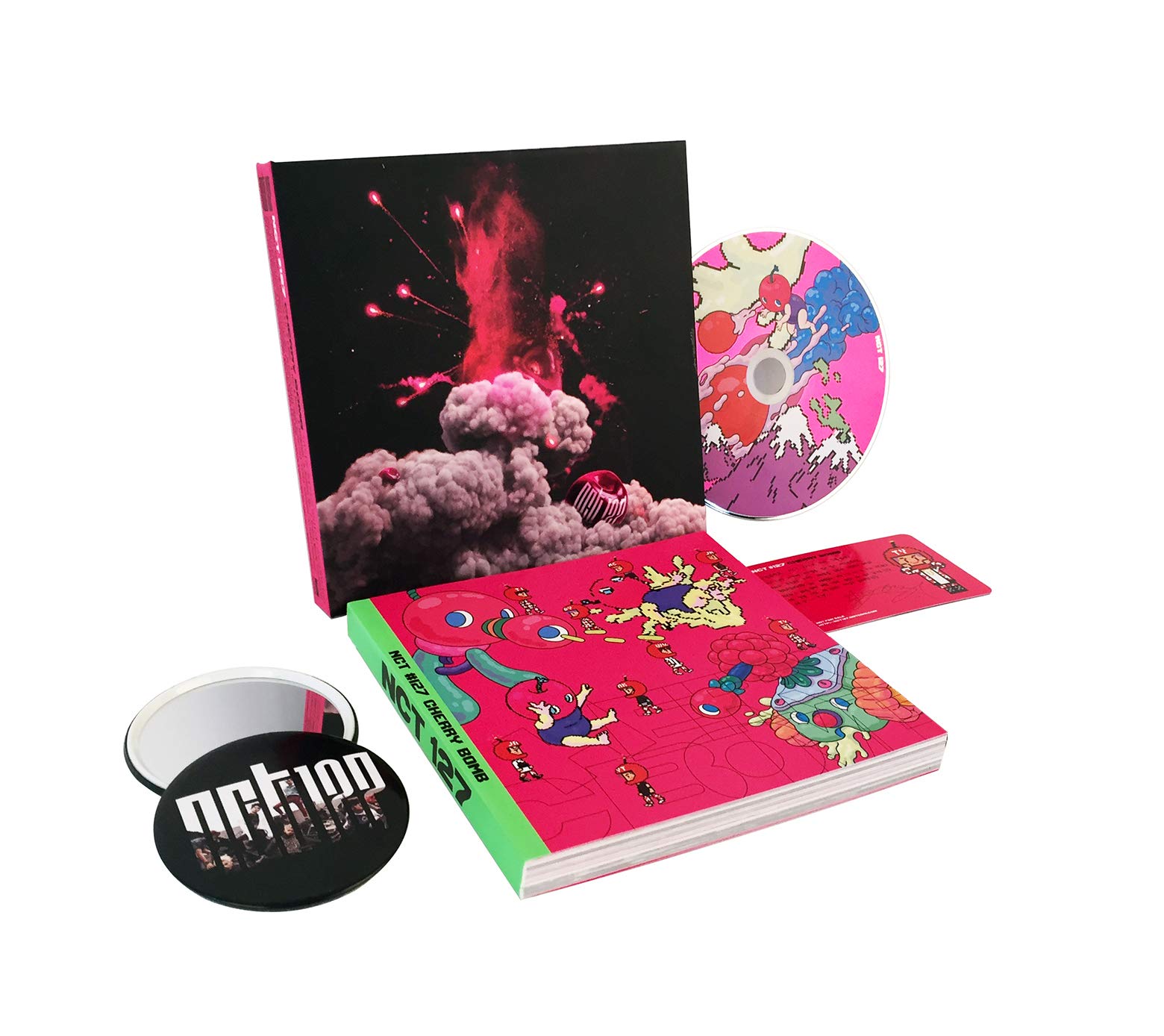 Buy NCT127 3rd Mini Album NCT 127 [ Cherry Bomb ] CD + Photobook
