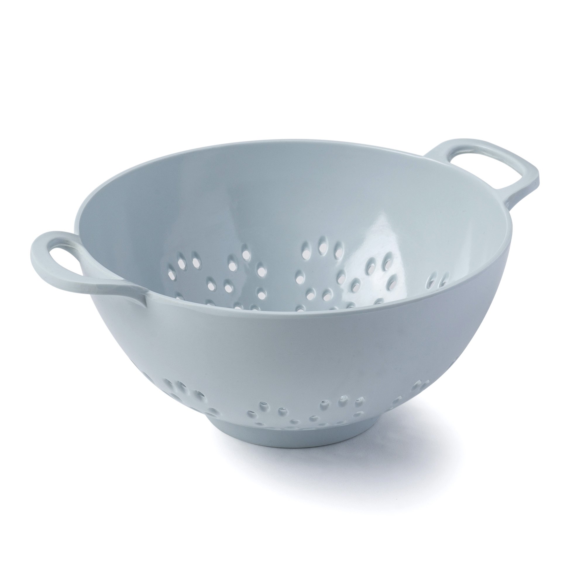 Zeal G209B Colander Small (6”/15cm), Melamine, Duck Egg Blue, 19.5 x 15 x 7.5 cm