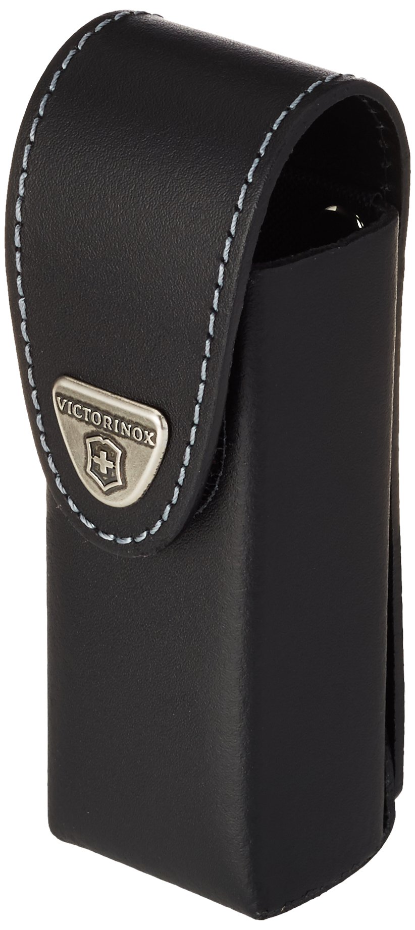 Photo 1 of Victorinox Belt Case Leather with Velcro Fastener for Large Pocket Knives Black 12 cm, Black, One Size, Coin Pouch