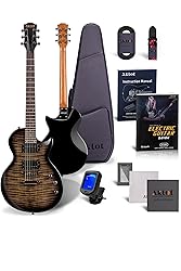 AKLOT Lorien Electric Guitar Kit: Roasted Maple