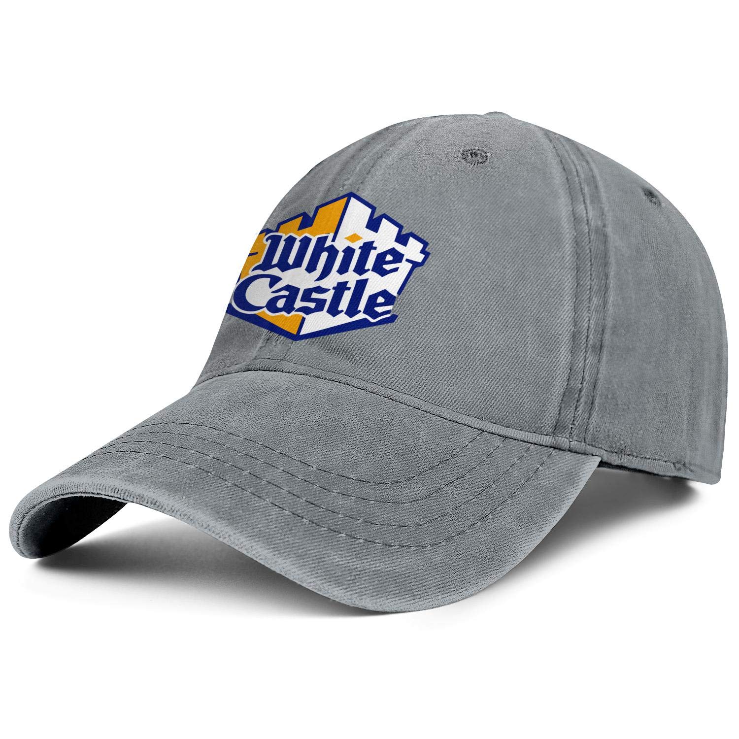 WintyHC White Castle Logo Cowboy Hat Trucker Hat One Size Skull Cap