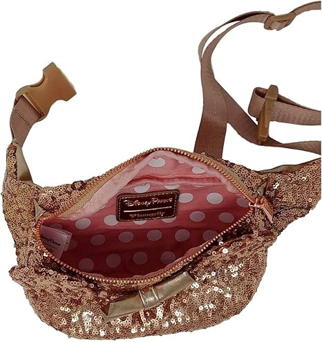 disney sequin fanny pack