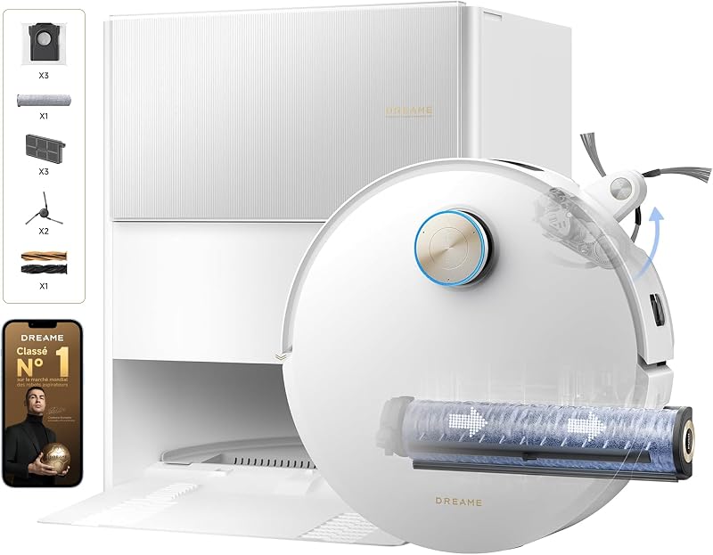 Aqua10 Ultra Roller Complete Robot Aspirateur et serpillère AquaRoll