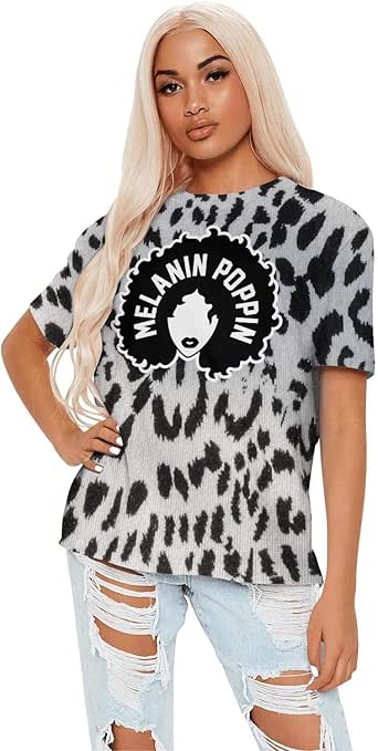Download Amazon.com: Melanin Popin BLM Tshirts Black History Month ...