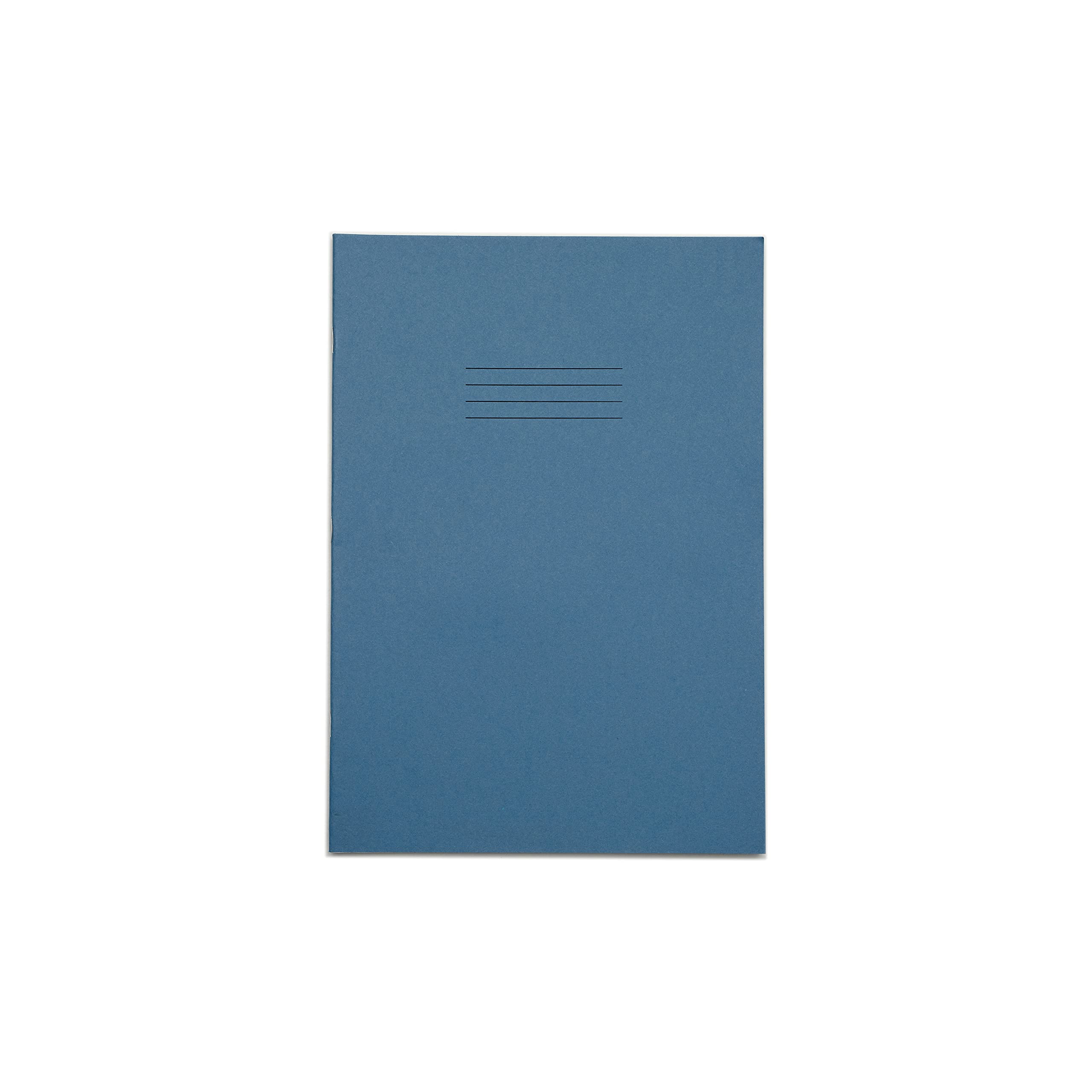 Rhino Stationery Exercise Book | A4 | 80 Page | 10mm Squared Exercise Book | Light Blue | Learning Resources | School Books | Pack of 1