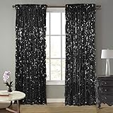 SFN SKY 18MM Black Big Sequin Payatte Backdrop