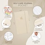 Clever Fox Self-Care Journal Pocket Seashell Purple 90 Days Wellness view 5