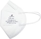 Tradeforth GmbH FFP2 5-Ply Protective Masks CE0370 Pack of 100 White view 2