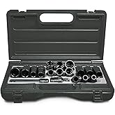 Ingersoll Rand SK4M14LN 1/2" Drive Metric Universal Impact Socket Set | Includes 14 metric deep impact sockets and plastic case, ideal for high-torque impact tool applications