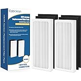 2 Pack 04383 04384 Replacement Filter Compatible with Hamilton Beach 04383 Air Purifier 04384 04385 04386A HEPA Filter Replacement, Replace Part # 990051000