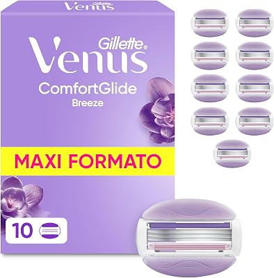 Comfortglide Breeze 10 Lamette per Rasoio Donna