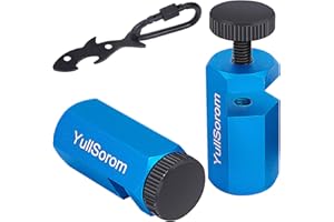 YULLSOROM Tall Stair Gauges for Framing Square with Holder and Carabiner Stair Guage Knobs Tool for Circular Saw,Stair Guides Perfect for Rafter Gauge Clamps Blue kit