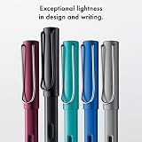LAMY AL-star Black Fountain Pen EF Nib Ergonomic Grip Aluminum Body view 6