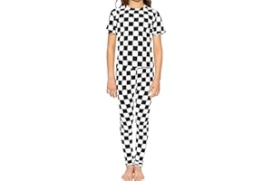 STRETCH IS COMFORT Youth Girls Oh So Soft 2-Piece Set | Short or Long Sleeve Crew Neck Top with Matching Leggings