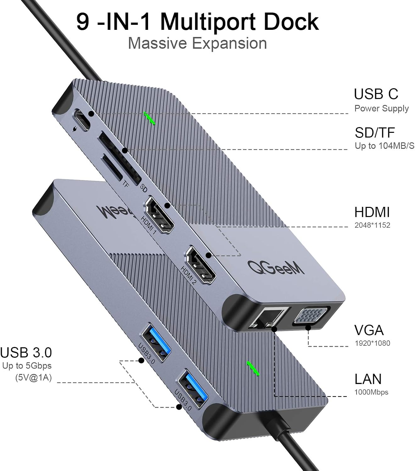 USB Docking Station - Image 3
