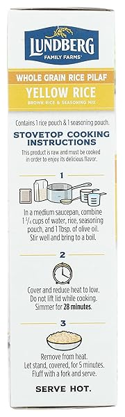 LUNDBERG FAMILY FARMS, MIX RICE WHOLE GRAIN YELLOW ORGANIC, 6 OUNCE