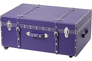 DormCo The Texture Brand Trunk - Plum - Large