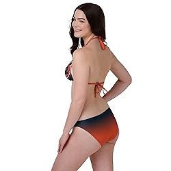 FOCO Chicago Bears NFL Womens Gradient Big Logo
