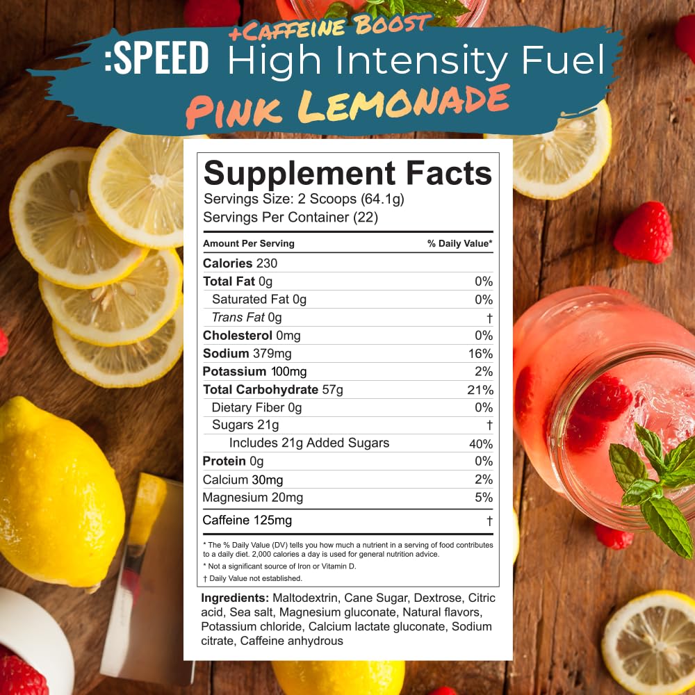 Infinit Nutrition Speed High Intensity Fuel Caffeine Boost