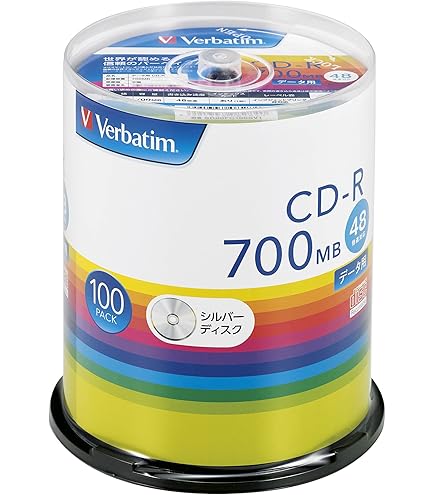 Verbatim DataLifePlus 700MB 52X CD-R Printable 50 Packs Disc Model 43745 - View #10
