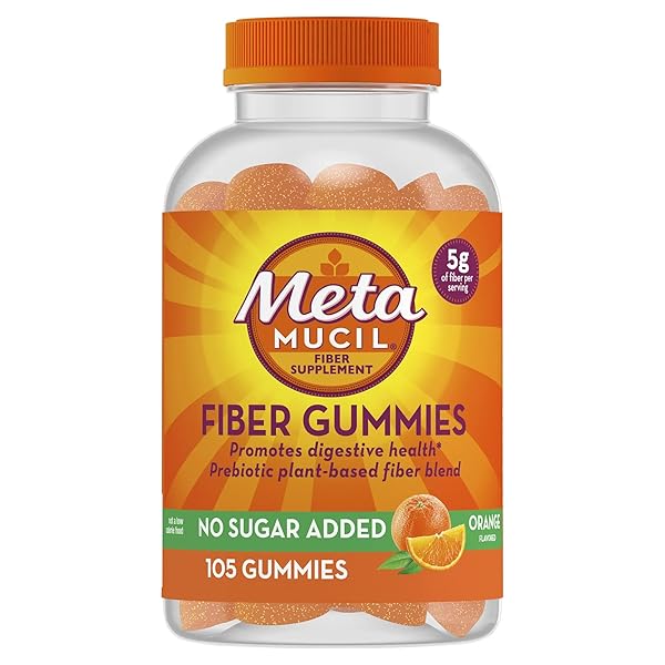 METAMUCIL, FIBER GUMMIES, 105 COUNT