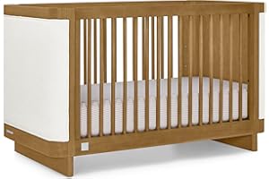 Delta Children babyGap Callie 4-in-1 Upholstered Crib (Acorn/White Boucle)