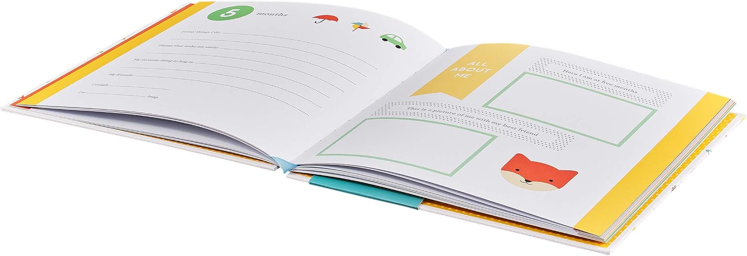 Petit Collage PTC466 Baby Journal, Multi, Multicolor - Image 4