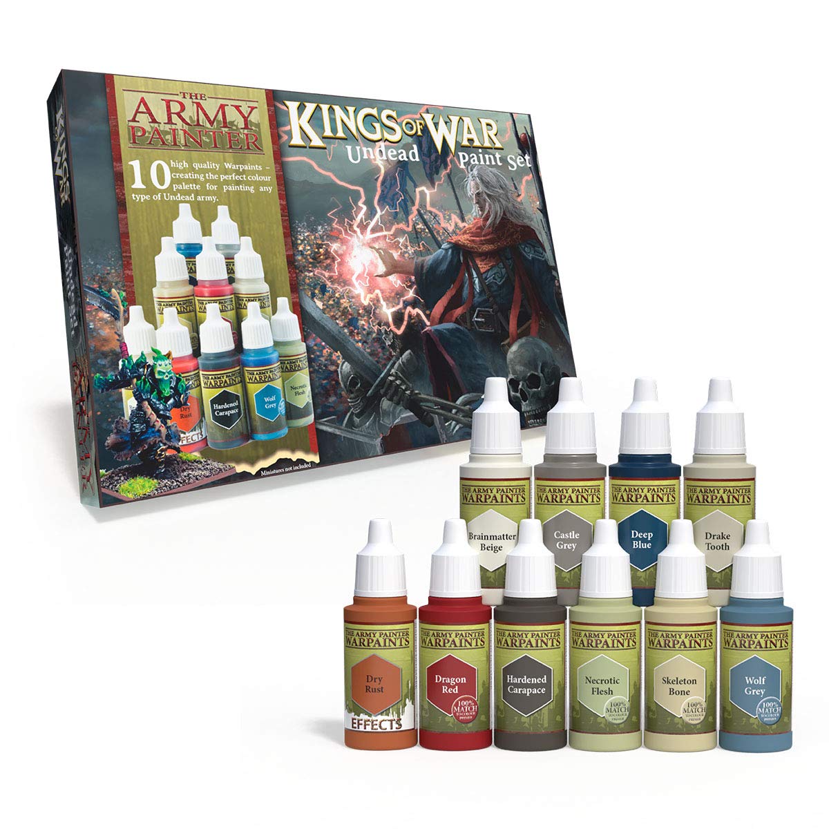 Buy The Army Painter 🖌 Warpaints Kings of War Undead Paint Set 10