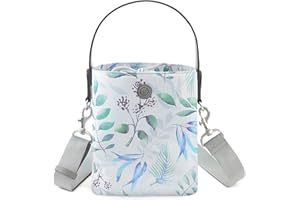 TWELVElittle On The Go Bottle Bag, Insulated Baby Bottle Bag, Three to Four Bottles- Ice Pack Included in Leaf