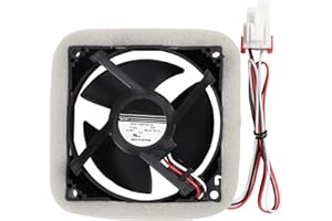 YAEHUYING Upgraded DA81-06013A DA31-00287A Refrigerator Evaporator Fan Motor U92C12MS1B3-52 Compatible with Samsung Fridge Evaporator No Noise Fan Motor RF28HMEDBSR/AA RF28HFEDTSR/AA RF26HFENDSL/AA Etc