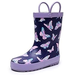 LANCDON Toddler Rain Boots for Boys and Girls