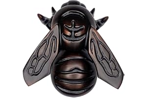 MICHAEL HEALY Bumblebee Door Knocker (Standard, Oiled Bronze)