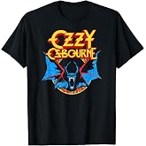Ozzy Osbourne Classic Bat Official Band Tees and T Shirts for Men Women and Kids