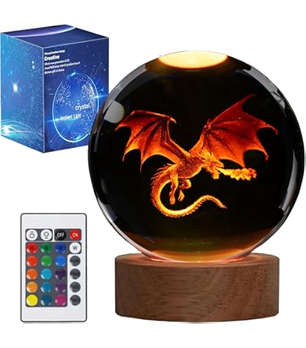 Wilbeva Œufs de dragon en résine de lave pour cadeaux et décorations, statue de dragon transparent pour garçons, hommes, filles et femmes, figurines pour anniversaire, Noël et jubilé, brevet européen