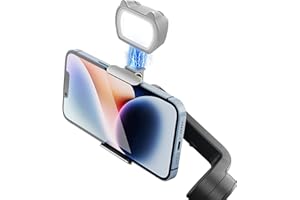 STARTRC OM Fill Light for DJI OSMO Mobile 6/OM 5/OM SE/OM4 SE/Insta360 Flow,Magnetic Fill Light Compatible with DJI Osmo Gimbal Stabilizer Accessories