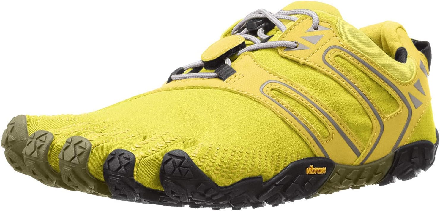 Vibram FiveFingers V-trail Women’s Trail Running Shoes, Yellow (Yellow/Black), 7.5-8 UK (41 EU)