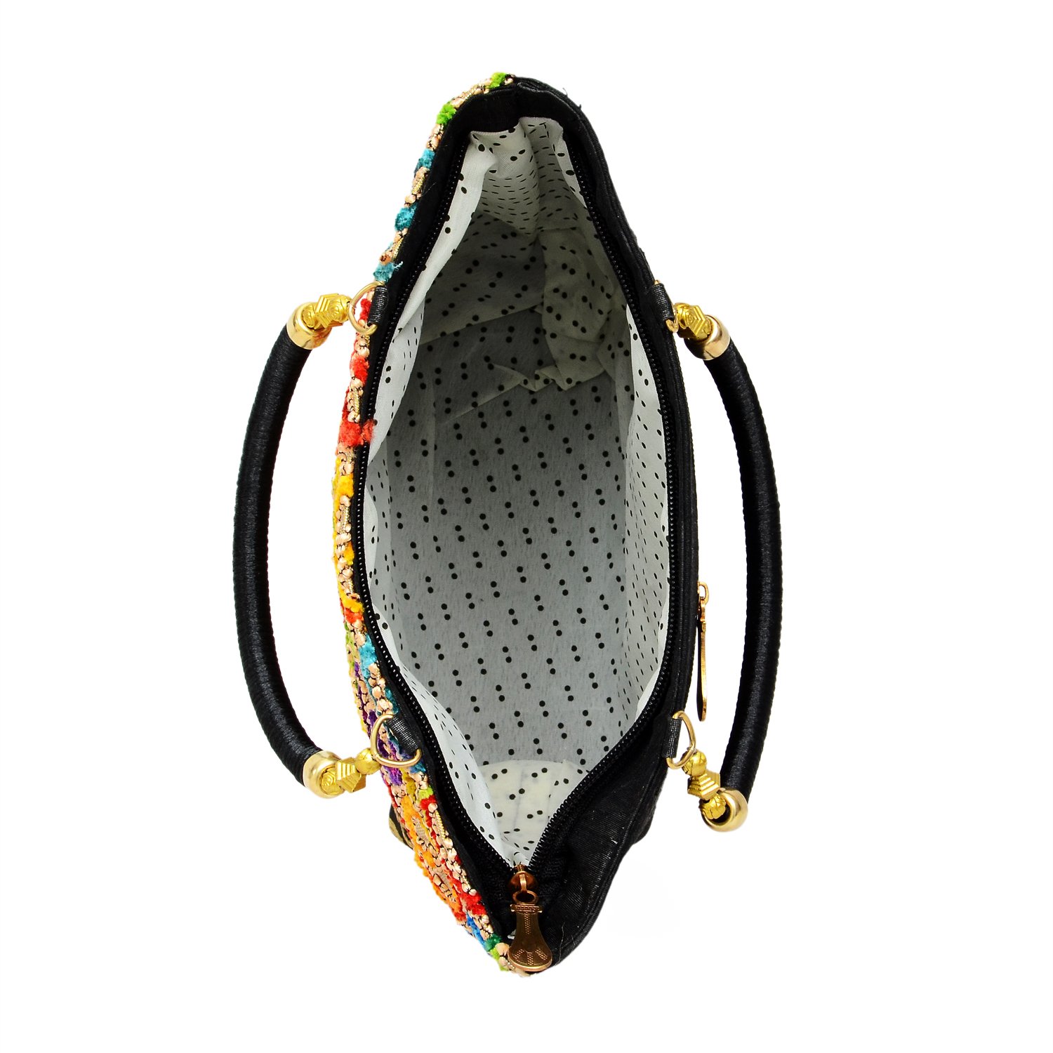 bagaholics ethnic silk brocade clutch handbag gift for women