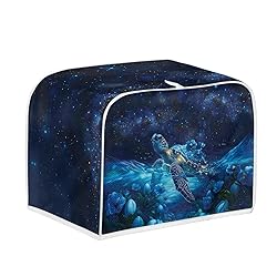 Talayituse Galaxy Turtle Flower Print 4 Slice