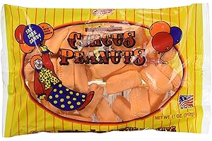 Melster Candies - Classic Marshmallow Circus Peanut Candies - Fat Free, Iconic and Nostalgic Sweet Treat - 11 oz. Bags - 4 Pack