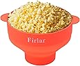 Firlar　ポップコーン ポップコーンマシーン　電子レンジ　でポップコーン　家庭用 ポップコーンメーカー シリコン製
