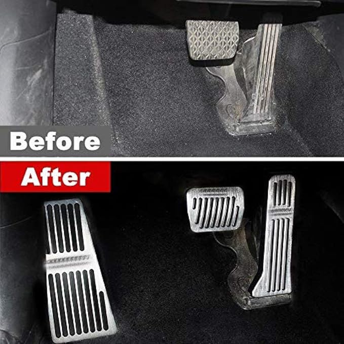 Auto Pedal Abdeckung Für Mazda 3 6 CX-5 - Edelstahl Gaspedal Bremskupplungsbelag