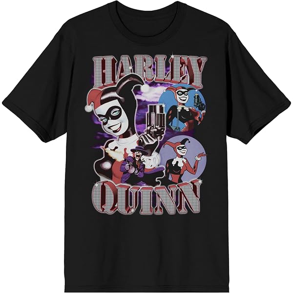 T-shirt Homme Batman Joker - Blanc - Taille L (42-44) - Col Rond Manches Courtes - Neuf Avec étiquettes