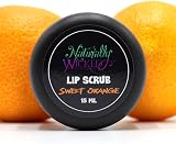 Naturally Wicked Sweet Orange Lip Scrub Sugar Exfoliant Vegan Natural 15ml view 4