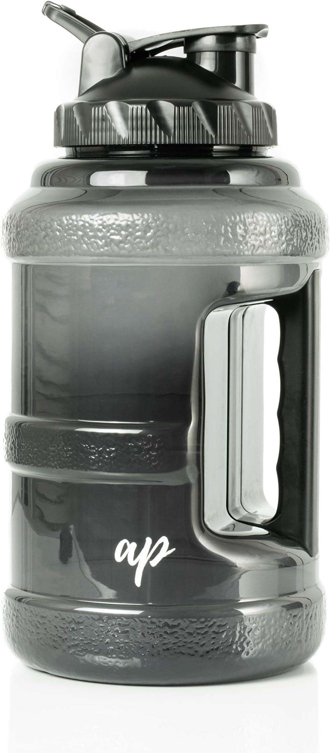 AP Sport Half Gallon Water Bottle with Filter | Lightweight Jug for Sports | Clear Nontoxic Plastic Drink Container with Leak-Proof Lid | Best Used for Gym, Camp, Office, Running and Hiking
